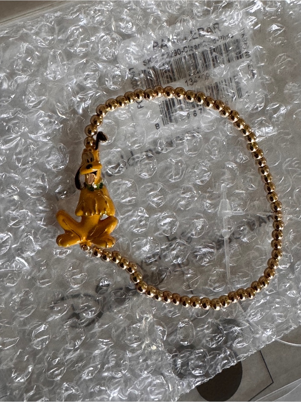 New Disney BaubleBar Beaded Pluto Bracelet